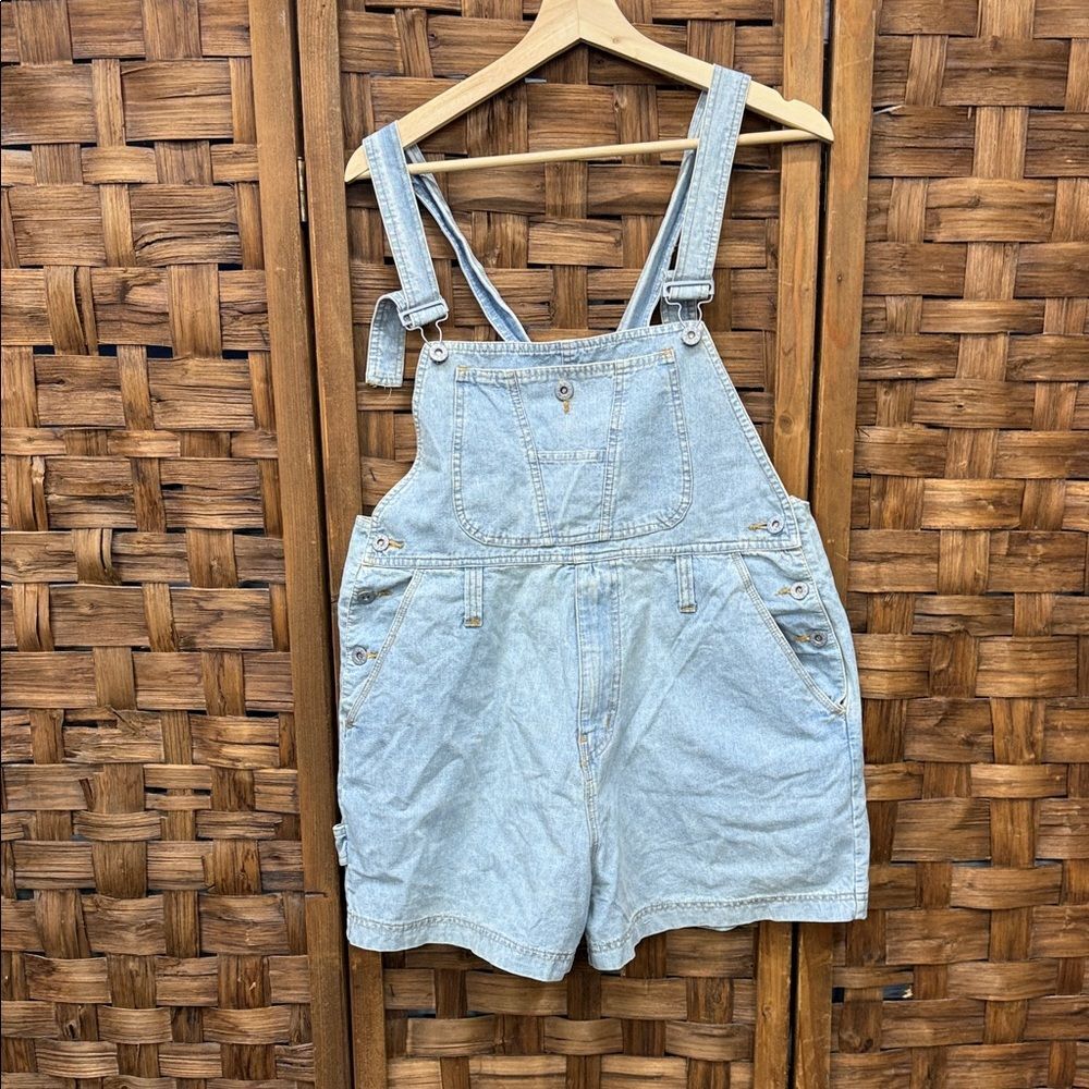Vintage NAF NAF Light Blue Denim Overalls